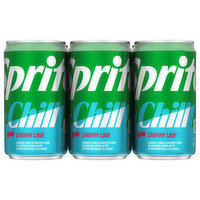 Sprite ® Chill Cherry Lime Natural Flavor Soda Soft Drink Mini Cans