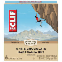 Clif Bar Energy Bars, White Chocolate Macadamia Nut
