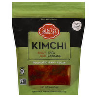 Sinto Gourmet Kimchi, Napa Cabbage, Spicy Red - 16 Ounce