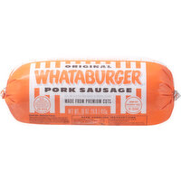 Whataburger Pork Sausage, Original - 16 Ounce 