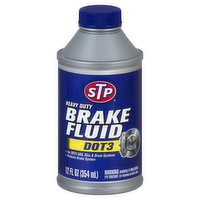 STP Brake Fluid, Heavy Duty, DOT3 - 12 Ounce 