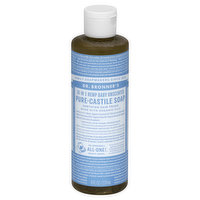 Dr. Bronner's Castile Soap, Pure, 18-In-1 Hemp, Baby, Unscented - 8 Ounce 