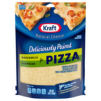 Kraft Deliciously Paired Mozzarella & Parmesan Shredded Cheese for Pizza - 8 Ounce 