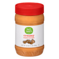 That's Smart! Peanut Butter, Creamy - 16 Ounce 