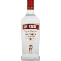 Smirnoff Vodka, Triple Distilled, Recipe No. 21 - 1.75 Litre 