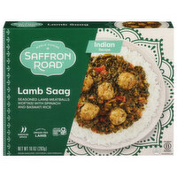 Saffron Road Lamb Saag, Indian Recipe, Medium Spice