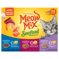 Meow Mix Cat Food, Seafood Selects