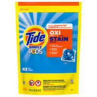 Tide Detergent, Refreshing Breeze, OXI Boost + Ultra Stain, Pacs