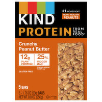 Kind Protein Bars, Crunchy Peanut Butter - 5 Each 