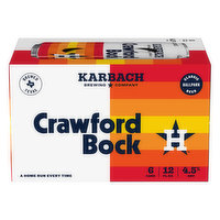 Karbach Beer, Crawford Bock - 6 Each 