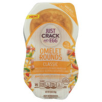 Just Crack An Egg Omelet Rounds, Classic - 4.6 Ounce 