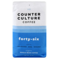 Counter Culture Coffee, Whole Bean, Organic, Forty-Six - 12 Ounce 