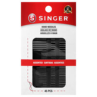 Singer Hand Needles, Assorted - 45 Each 