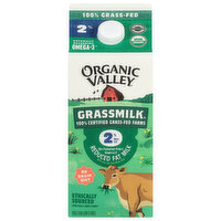 Organic Valley Milk, Reduced Fat, Organic, 2% Milkfat - 0.5 Gallon