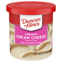 Duncan Hines Frosting, Cream Cheese, Creamy - 16 Ounce 