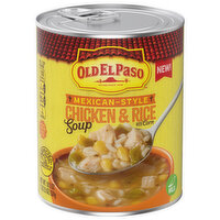 Old El Paso Soup, Chicken & Rice, Mexican Style, Mild