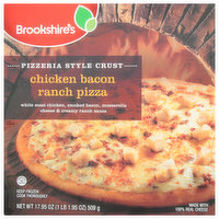 Brookshire's Chicken Bacon Ranch Pizza, Pizzeria Style Crust - 17.95 Each