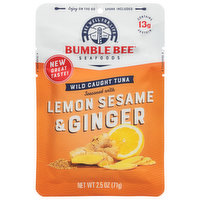Bumble Bee Tuna, Lemon Sesame & Ginger - 2.5 Ounce 