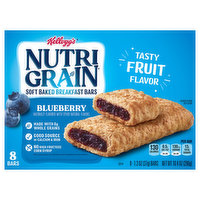 Nutri-Grain Breakfast Bars, Soft Baked, Blueberry - 8 Each 