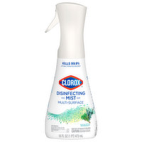 Clorox Disinfecting Mist, Eucalyptus Peppermint, Multi-Surface - 16 Fluid ounce 