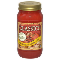 Classico Pasta Sauce, Fire Roasted Tomato & Garlic - 24 Ounce 