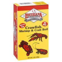 Louisiana Fish Fry Products Crawfish, Shrimp & Crab Boil - 3 Ounce 