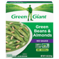 Green Giant Green Beans & Almonds, No Sauce - 7.5 Ounce 