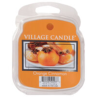 Village Candle Wax Melts, Orange Cinnamon