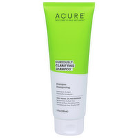 Acure Shampoo, Curiously Clarifying, Lemongrass & Argan - 8 Fluid ounce 