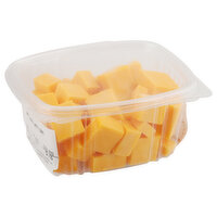 Fresh Cheddar Cheese Cubes - 1 Pound 