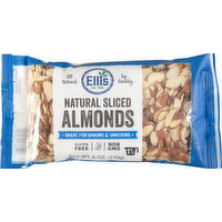 Ellis Almonds, Natural Sliced - 6 Ounce 