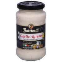 Botticelli Pasta Sauce, White, Premium, Garlic Alfredo - 14.5 Ounce 