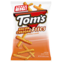 Tom's Fries, Bacon Cheddar - 3.65 Ounce 