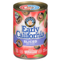 Early California Olives, Ripe, Sliced - 6.5 Ounce 