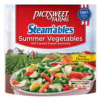 Pictsweet Farms Farm Favorites Summer Vegetables with Cracked Pepper Seasoning - 10 Ounce