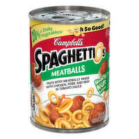 SpaghettiOs Pasta, Meatballs