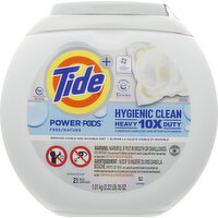 Tide Detergent, Free/Nature, Hygienic Clean, Heavy 10X Duty, Pacs - 21 Each 