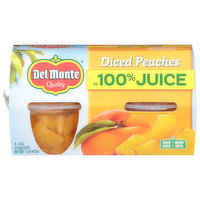 Del Monte Diced Peaches in 100% Juice, 4 Pack