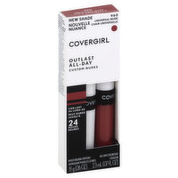 CoverGirl Lip Color, with Top Coat, Custom Nudes, Universal Nude 960