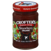 Crofter's Premium Spread, Organic, Strawberry - 16.5 Ounce 