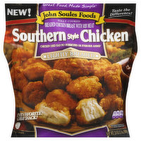 John Soules Foods Chicken Breast, Breaded, Glazed, with Rib Meat, Southern Style