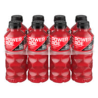 Powerade Sports Drink, Fruit Punch, 20 fl oz - 8 Each 
