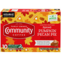 Community Coffee, Single-Serve Cups, Spiced Pumpkin Pecan Pie