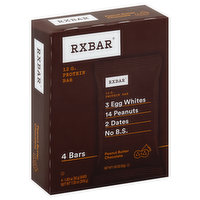 RXBAR Protein Bar, Peanut Butter Chocolate - 4 Each
