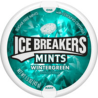 Ice Breakers Mints, Sugar Free, Wintergreen - 1.5 Ounce 