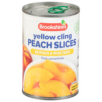 Brookshire's Peach Slices in Peach & Pear Juice - 15 Each 