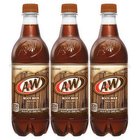A&W Root Beer, No Caffeine - 6 Each