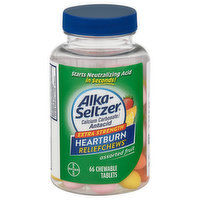 Alka-Seltzer Heartburn ReliefChews, Extra Strength, Assorted Fruit, Chewable Tablets - 66 Each 