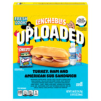 Lunchables Turkey, Ham and American Sub Sandwich