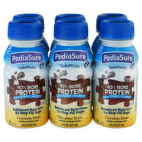 PediaSure Protein Shake, Chocolate - 6 Each 